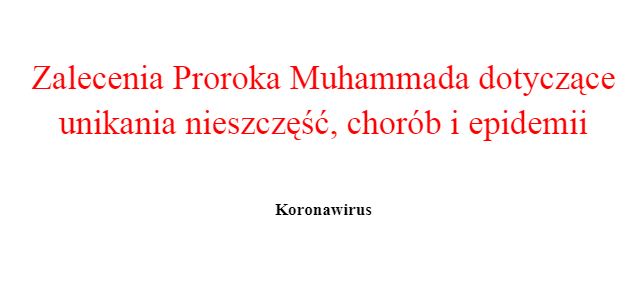 Prophet muhammad's guidance