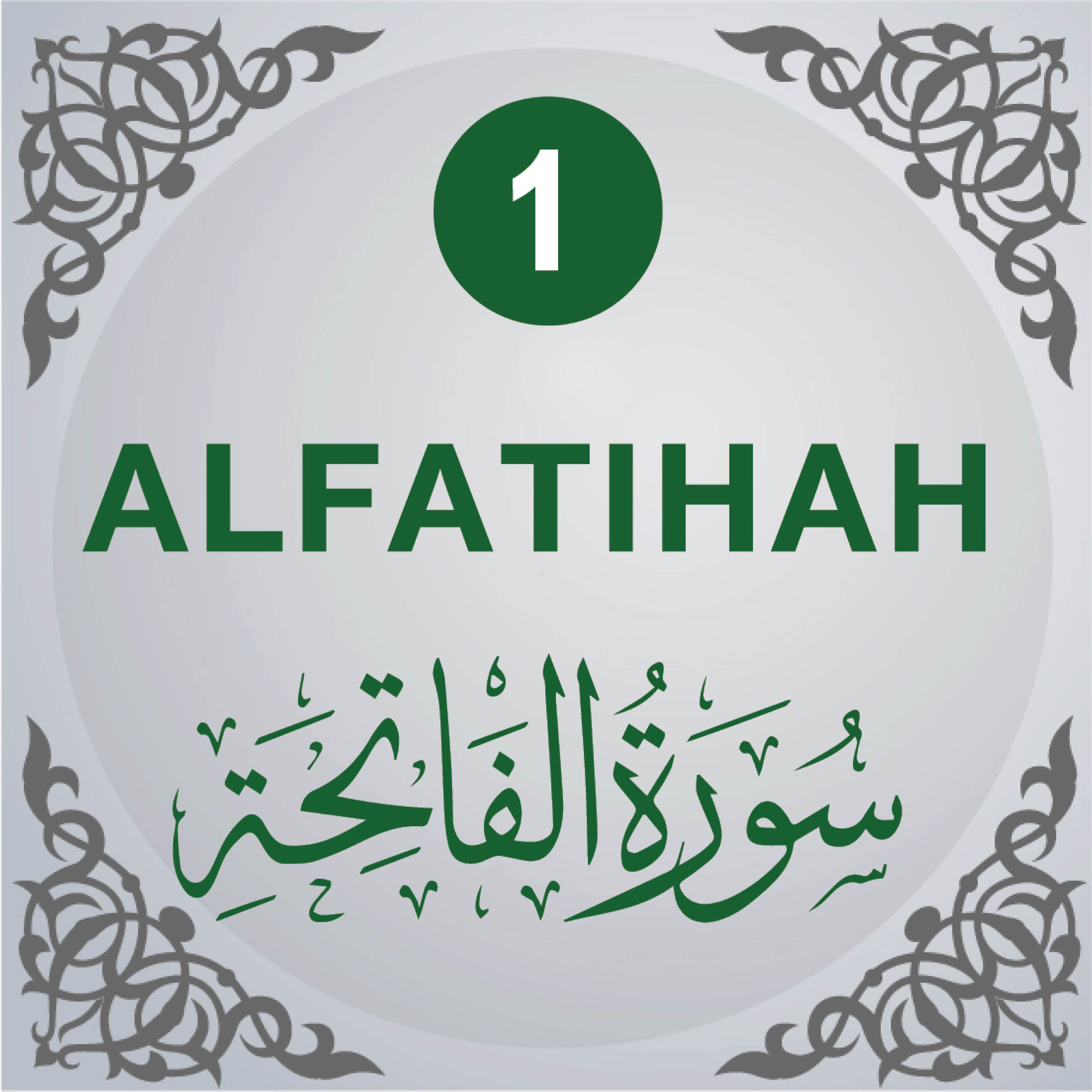 1. Surah Al-Fatihah
