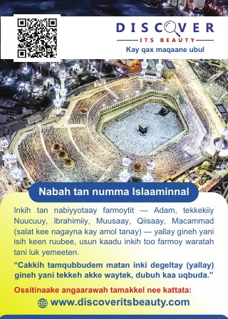 Cover of the Afar edition